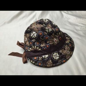 Vera Bradley Brown Canyon Fleece Lined Hat